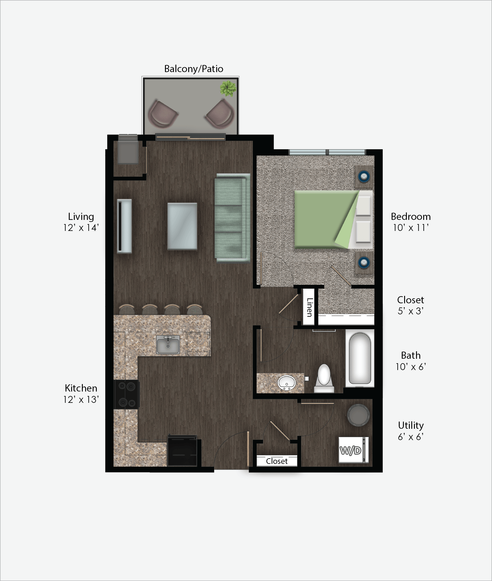 2540 Promenade Way Suite 1 Studio-3 Beds Apartment for Rent - Photo Gallery 28